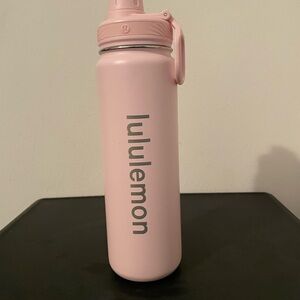Baby Pink Lululemon Water Bottle